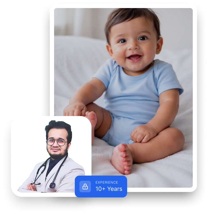 A Clubfoot baby and Dr. Iftekhar